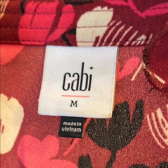 Cabi Floral Ruffle Blouse - Picture 2 of 5